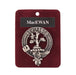 MacEwen Clan Badge, Kilt Pin, Lapel Pin, Cufflinks, Keyring/Key Fob & Gift Set — Fine Pewter by Art Pewter — Made in Scotland (Shiny Finish) - Heritage Of Scotland - Badge