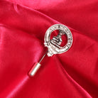 MacGillivray Clan Badge, Kilt Pin, Lapel Pin, Cufflinks, Keyring/Key Fob & Gift Set — Fine Pewter by Art Pewter — Made in Scotland (Shiny Finish) - Heritage Of Scotland - Lapel Pin