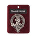 MacGregor Clan Badge, Kilt Pin, Lapel Pin, Cufflinks, Keyring/Key Fob & Gift Set — Fine Pewter by Art Pewter — Made in Scotland (Shiny Finish) - Heritage Of Scotland - Badge