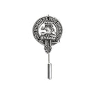 MacGregor Clan Badge, Kilt Pin, Lapel Pin, Cufflinks, Keyring/Key Fob & Gift Set — Fine Pewter by Art Pewter — Made in Scotland (Shiny Finish) - Heritage Of Scotland - Lapel Pin