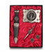 MacKay Clan Badge, Kilt Pin, Lapel Pin, Cufflinks, Keyring/Key Fob & Gift Set — Fine Pewter by Art Pewter — Made in Scotland (Shiny Finish) - Heritage Of Scotland - Gift Set