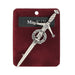 MacKay Clan Badge, Kilt Pin, Lapel Pin, Cufflinks, Keyring/Key Fob & Gift Set — Fine Pewter by Art Pewter — Made in Scotland (Shiny Finish) - Heritage Of Scotland - Kilt Pin