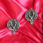 MacKenzie of Seaforth Clan Badge, Kilt Pin, Lapel Pin, Cufflinks, Keyring/Key Fob & Gift Set — Fine Pewter by Art Pewter — Made in Scotland (Shiny Finish) - Heritage Of Scotland - Cufflinks