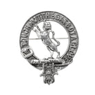 MacKintosh Clan Badge, Kilt Pin, Lapel Pin, Cufflinks, Keyring/Key Fob & Gift Set — Fine Pewter by Art Pewter — Made in Scotland (Shiny Finish) - Heritage Of Scotland - Badge