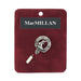 MacMillan Clan Badge, Kilt Pin, Lapel Pin, Cufflinks, Keyring/Key Fob & Gift Set — Fine Pewter by Art Pewter — Made in Scotland (Shiny Finish) - Heritage Of Scotland - Lapel Pin