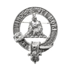 MacNeil Clan Badge, Kilt Pin, Lapel Pin, Cufflinks, Keyring/Key Fob & Gift Set — Fine Pewter by Art Pewter — Made in Scotland (Shiny Finish) - Heritage Of Scotland - Badge
