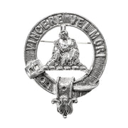 MacNeil Clan Badge, Kilt Pin, Lapel Pin, Cufflinks, Keyring/Key Fob & Gift Set — Fine Pewter by Art Pewter — Made in Scotland (Shiny Finish) - Heritage Of Scotland - Badge