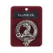 MacNicol Clan Badge, Kilt Pin, Lapel Pin, Cufflinks, Keyring/Key Fob & Gift Set — Fine Pewter by Art Pewter — Made in Scotland (Shiny Finish) - Heritage Of Scotland - Badge