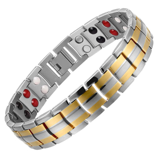 Magnetic Stainless Steel Bracelet - Heritage Of Scotland - N/A