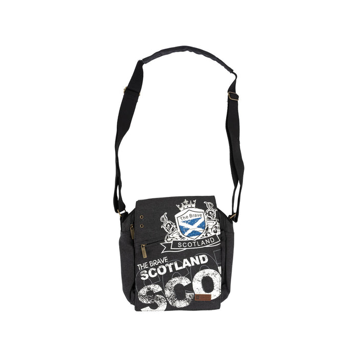 Man Bag Scotland - Heritage Of Scotland - BLACK