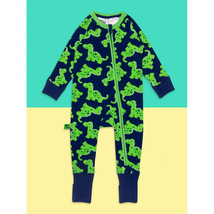 Maple The Dino Zip Up Romper - Heritage Of Scotland - N/A