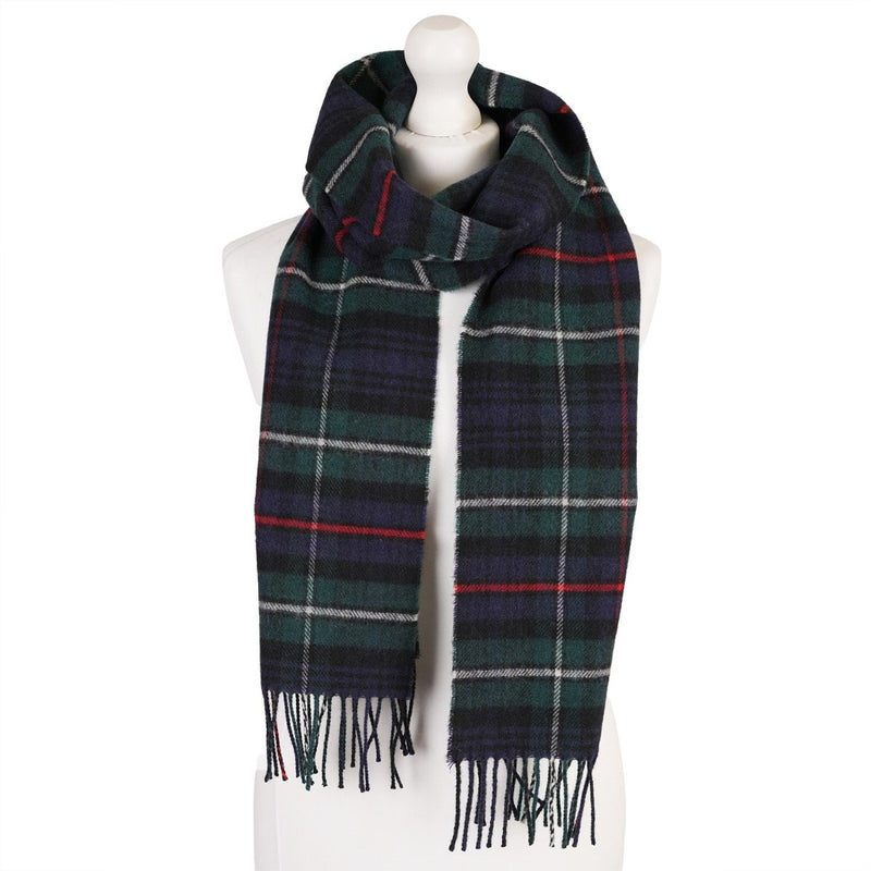 Marchbrae 100% Lambswool Scarf – Traditional Tartan & Check Designs - Made in Scotland - Heritage Of Scotland - Mckenzie