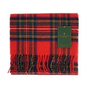 Marchbrae 100% Lambswool Scarf – Traditional Tartan & Check Designs - Made in Scotland - Heritage Of Scotland - Stewart Royal