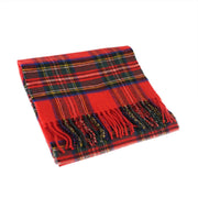 Marchbrae 100% Lambswool Scarf – Traditional Tartan & Check Designs - Made in Scotland - Heritage Of Scotland - Stewart Royal