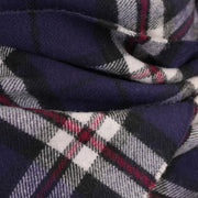 Marchbrae 100% Lambswool Scarf – Traditional Tartan & Check Designs - Made in Scotland - Heritage Of Scotland - Thomson Navy