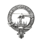 Matheson Clan Badge, Kilt Pin, Lapel Pin, Cufflinks, Keyring/Key Fob & Gift Set — Fine Pewter by Art Pewter — Made in Scotland (Shiny Finish) - Heritage Of Scotland - Badge