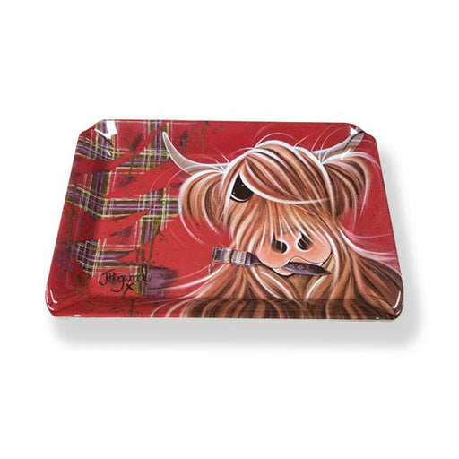 Mcmoo Tartan Paint Snack Tray - Heritage Of Scotland - N/A