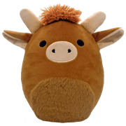 McSquashies Highland Coo Plush – Morag (14cm) & Heather (24cm) - Heritage Of Scotland - 24 cm - Heather Moo