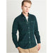 Mens Barbour Blair Tailored Shirt Green Loch - Heritage Of Scotland - GREEN LOCH