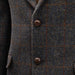 Mens Barra Harris Tweed Jacket Blue Multi - Heritage Of Scotland - BLUE MULTI