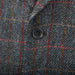 Men's Barra Harris Tweed Jacket Blue Red Check - Heritage Of Scotland - BLUE RED CHECK