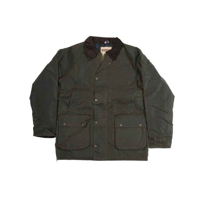 Men���S Davenport Wax Jacket Navy - Heritage Of Scotland - NAVY