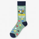 Men’s Luxury Bamboo Socks – Soft, Breathable & Stylish Everyday Comfort - POOL AND BEER GREEN - Heritage Of Scotland -