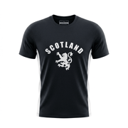 Men’s Navy Scotland Lion Rampant 100% Cotton T-Shirt - Heritage Of Scotland - NAVY / S