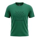 Men's Scotland Cow Embossed T-Shirt Green - Heritage Of Scotland - S