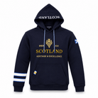 Men's Scotland Heritage & Excellence Hooded Sweatshirt Top - Navy - Heritage Of Scotland - S