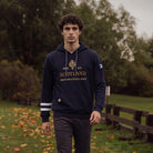 Men's Scotland Heritage & Excellence Hooded Sweatshirt Top - Navy - Heritage Of Scotland - S