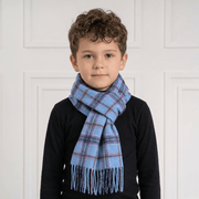 Mini Edinburgh Lambswool Scarf World Peace Tartan - Heritage Of Scotland -