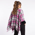 Mini Me Cape Dunedin Cashmere - Aston and Opal-Coulis - 100% Pure Cashmere - Heritage Of Scotland -
