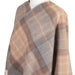 Mini Me Children’s Cape Edinburgh Cashmere - Mackellar Natural - Heritage Of Scotland - MACKELLAR NATURAL