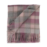 Mini Me Children’s Cape Edinburgh Lambswool Artillery Check Light Pink - Heritage Of Scotland - ARTILLERY CHECK LIGHT PINK