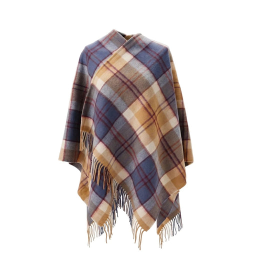 Mini Me Children’s Cape Edinburgh Lambswool - Bannockbane Navy - Heritage Of Scotland - BANNOCKBANE NAVY