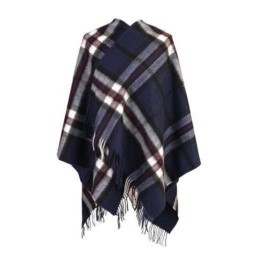 Mini Me Children’s Cape Edinburgh Lambswool - Thomson Navy - Heritage Of Scotland - THOMSON NAVY
