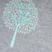Mini Tree Super Soft Stole - Heritage Of Scotland - PINK/LT GREY