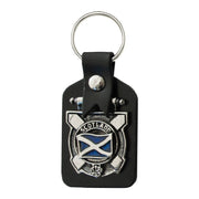 Moffat Clan Badge, Kilt Pin, Lapel Pin, Cufflinks, Keyring/Key Fob & Gift Set — Fine Pewter by Art Pewter — Made in Scotland (Shiny Finish) - Heritage Of Scotland - Keyring / Key Fob