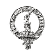 Morrison Clan Badge, Kilt Pin, Lapel Pin, Cufflinks, Keyring/Key Fob & Gift Set — Fine Pewter by Art Pewter — Made in Scotland (Shiny Finish) - Heritage Of Scotland - Badge