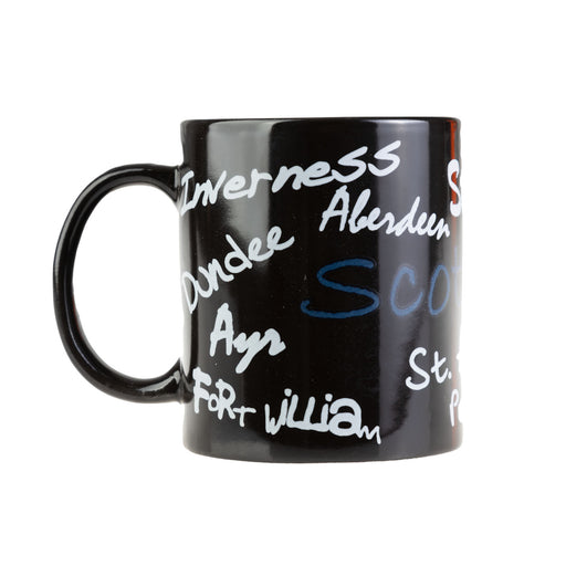 Mug - Black - Grafatti - Heritage Of Scotland - NA