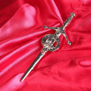 Munro Clan Badge, Kilt Pin, Lapel Pin, Cufflinks, Keyring/Key Fob & Gift Set — Fine Pewter by Art Pewter — Made in Scotland (Shiny Finish) - Heritage Of Scotland - Kilt Pin