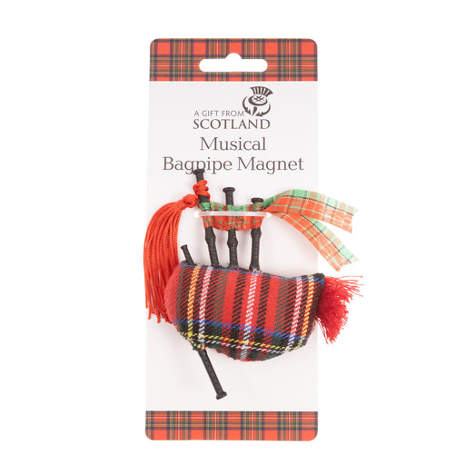 Musical Bagpipe Magnet - Heritage Of Scotland - NA