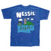 Nessie Castle Children's T - Shirt - Heritage Of Scotland - CERISE