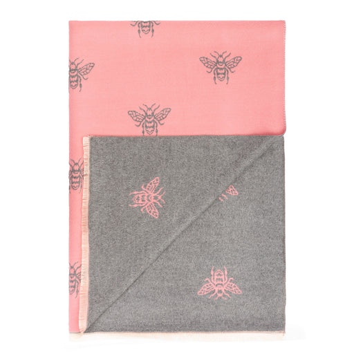 New Bee Super Soft Stole Dusky Pink - Heritage Of Scotland - DUSKY PINK