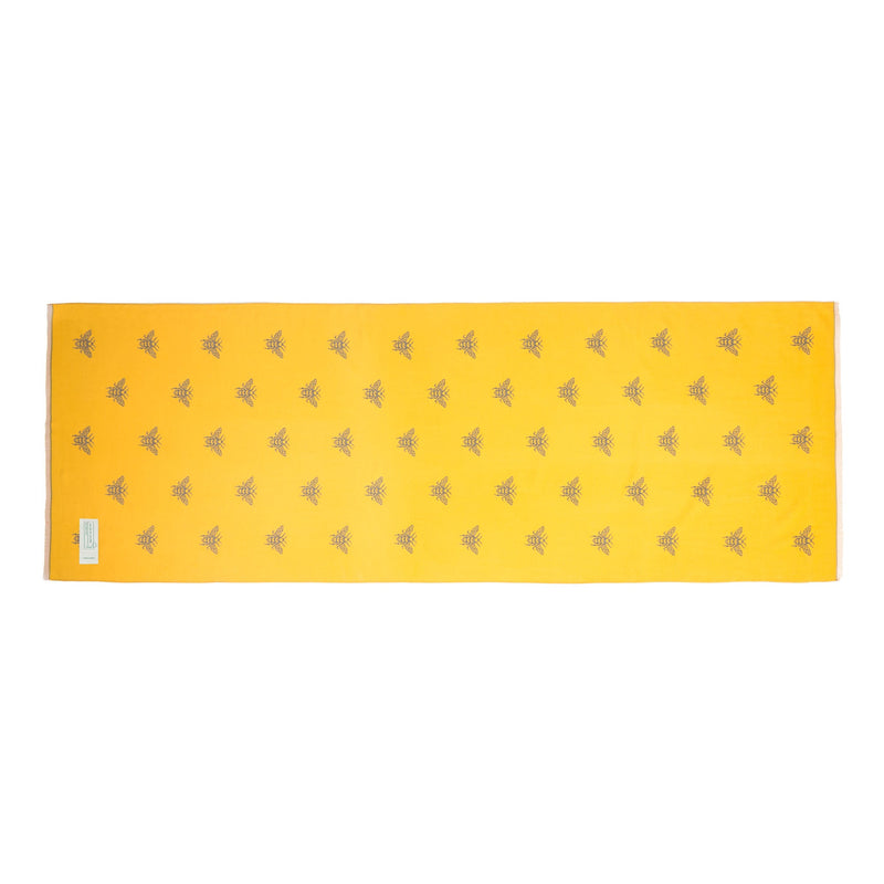 New Bee Super Soft Stole Ochre/Dark Grey - Heritage Of Scotland - OCHRE/DARK GREY