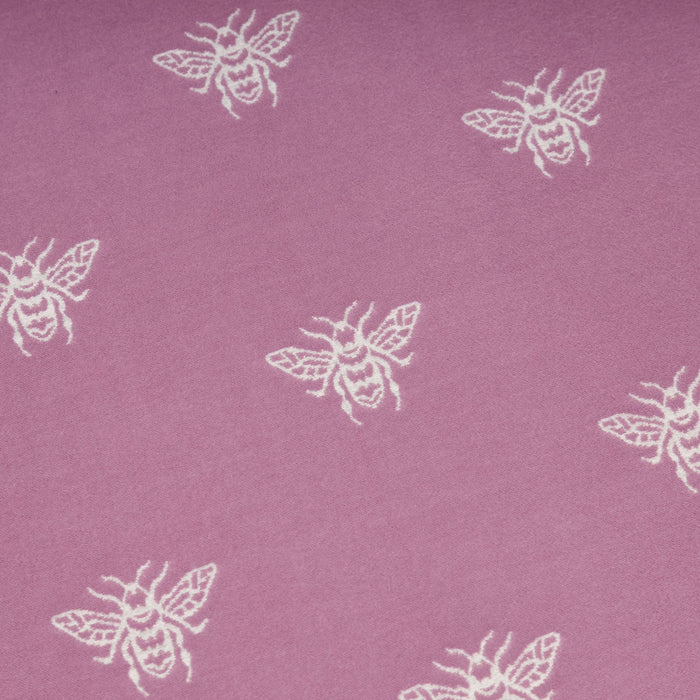 New Bee Super Soft Stole Purple/Light Grey - Heritage Of Scotland - PURPLE/LIGHT GREY