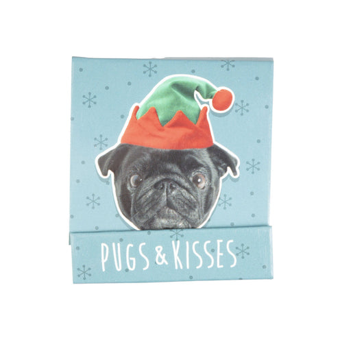 New Christmas Pug Nail File Matchbook - Heritage Of Scotland - NA