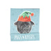 New Christmas Pug Nail File Matchbook - Heritage Of Scotland - NA