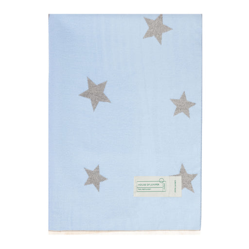 New Star Super Soft Stole Light Blue/Light Grey - Heritage Of Scotland - LIGHT BLUE/LIGHT GREY